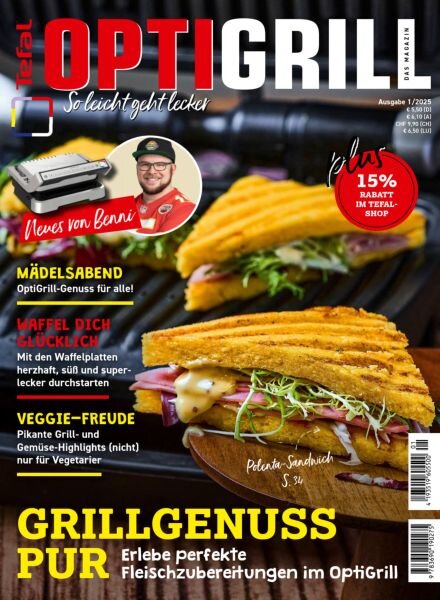Tefal Optigrill – N 1 2025 Cover