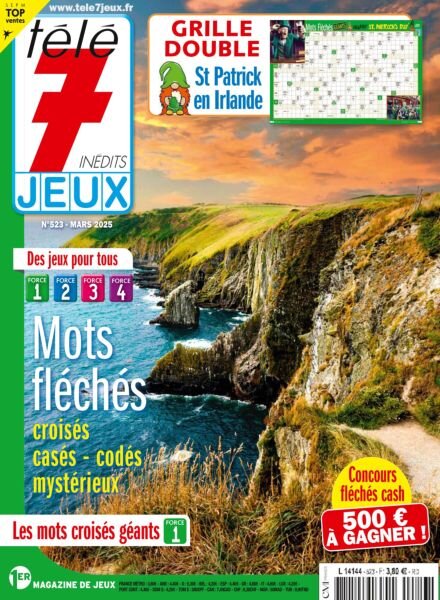 Tele 7 Jeux – Mars 2025 Cover