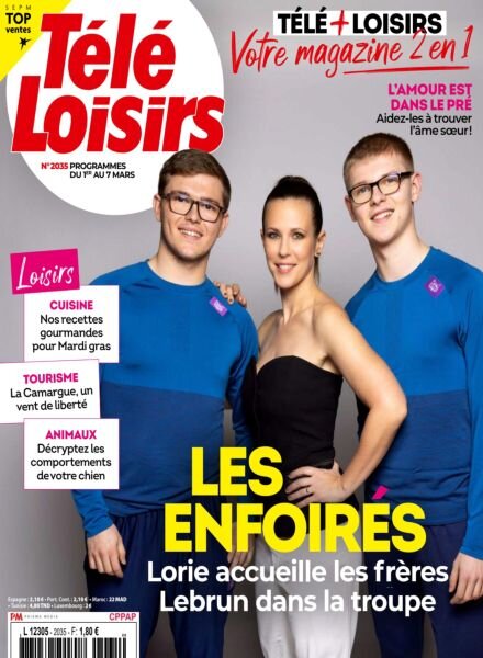 Tele Loisirs – 24 Fevrier 2025 Cover