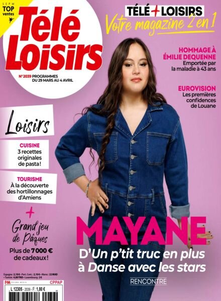 Tele Loisirs – 24 Mars 2025 Cover