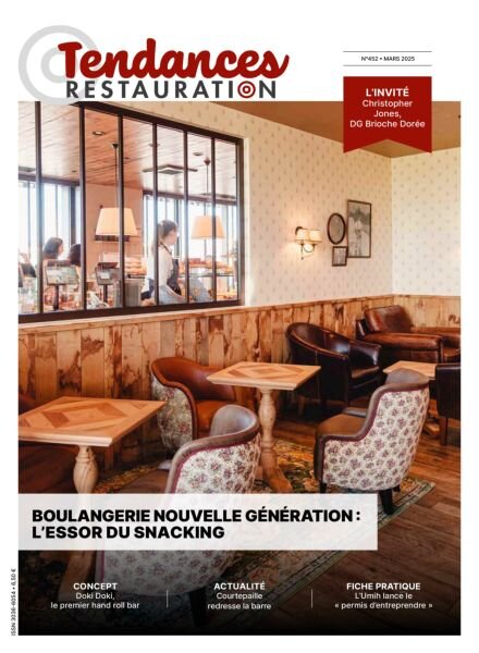 Tendances Restauration – Mars 2025 Cover