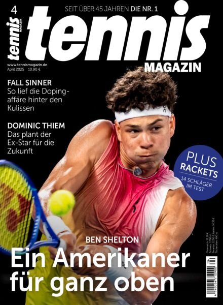 Tennis Magazin – April 2025 Cover