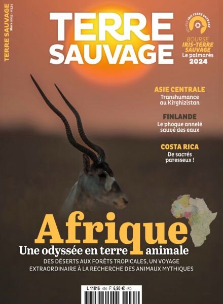 Terre Sauvage – Mars 2025 Cover