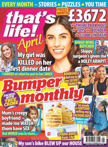 That’s Life Monthly – April 2025 Cover