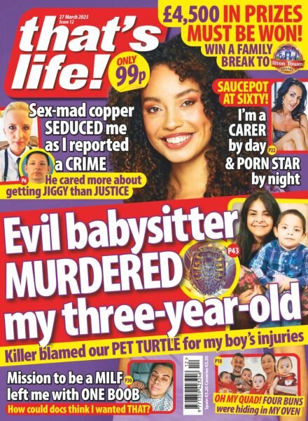 that’s life! UK – 20 March 2025 Cover