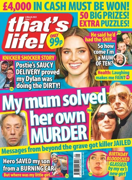 that’s life! UK – 27 February 2025 Cover
