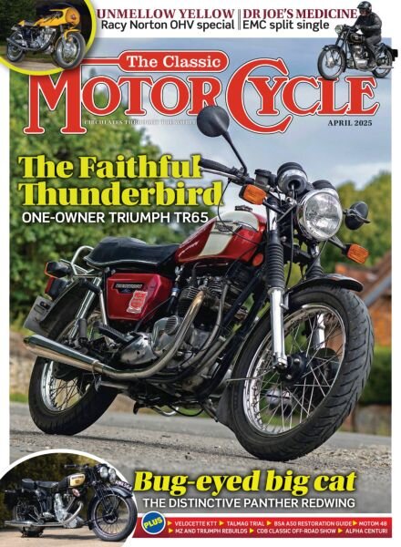 The Classic MotorCycle – April 2025 Cover