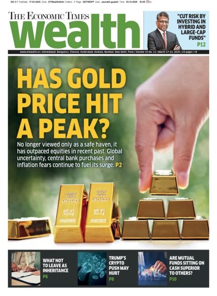 The Economic Times Wealth – March 17 2025 Cover