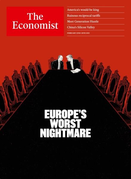 The Economist Continental Europe Edition – 22-28 February 2025 Cover