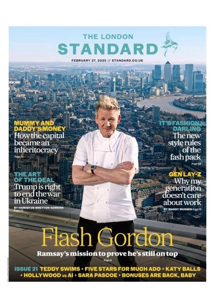 The London Standard – 27 February 2025 Cover