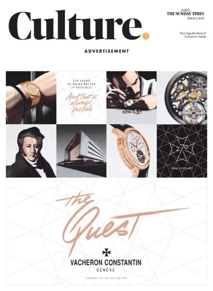 The Sunday Times Culture – March 2 2025 Cover