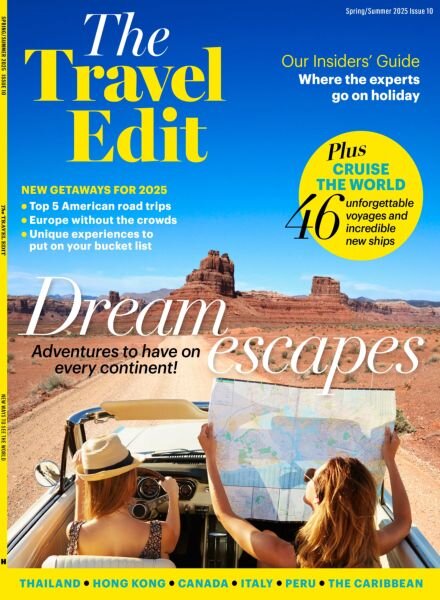 The Travel Edit – March 2025 Cover