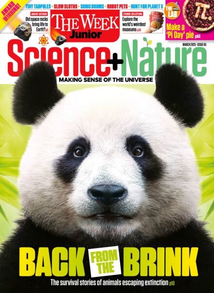 The Week Junior Science+Nature UK – March 2025 Cover