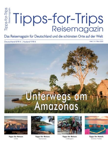 Tipps for Trips – Marz 2025 Cover