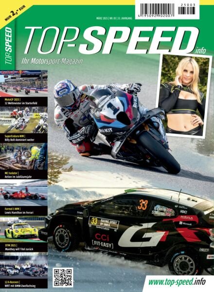 Top-Speed – Marz 2025 Cover