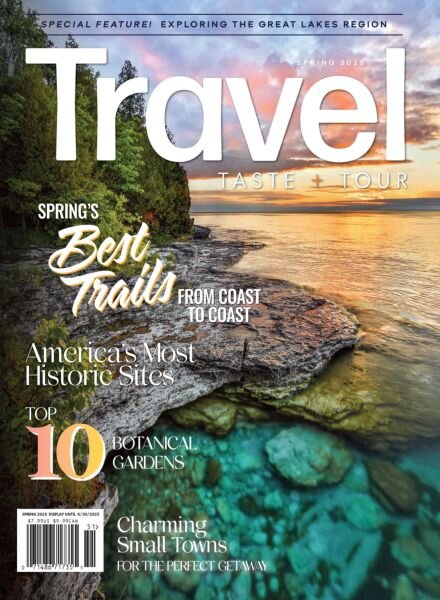 Travel Taste and Tour – Spring 2025 Cover