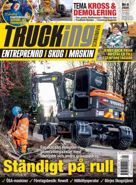 Trucking Scandinavia – Mars 2025 Cover