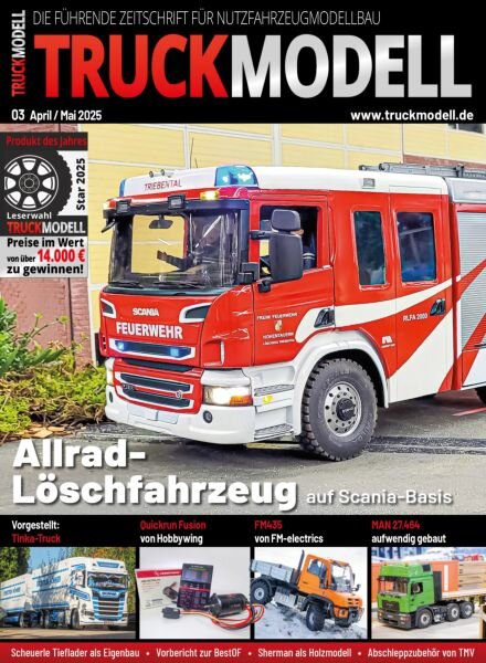 TruckModell – April-Mai 2025 Cover