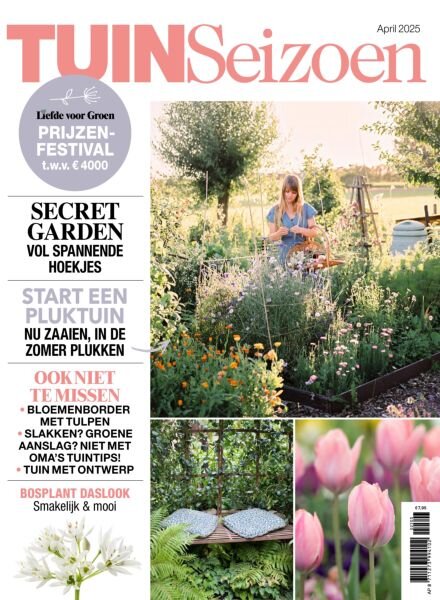 Tuinseizoen – April 2025 Cover