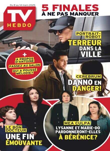 TV Hebdo – 8 Mars 2025 Cover