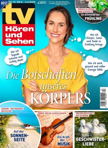 TV HOren und Sehen – 21 Marz 2025 Cover
