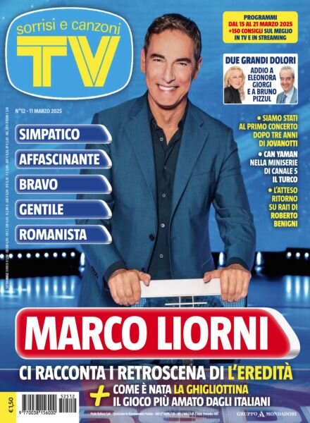 TV Sorrisi e Canzoni – 11 Marzo 2025 Cover