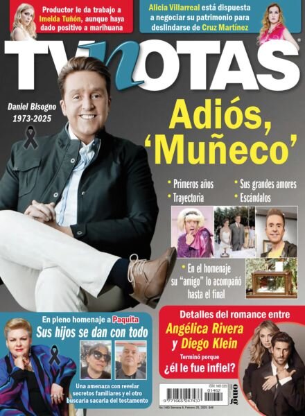 TvNotas – 25 Febrero 2025 Cover