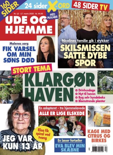 Ude og Hjemme – 17 Marts 2025 Cover