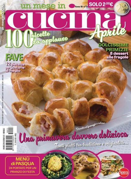 Un Mese in Cucina – Aprile 2025 Cover