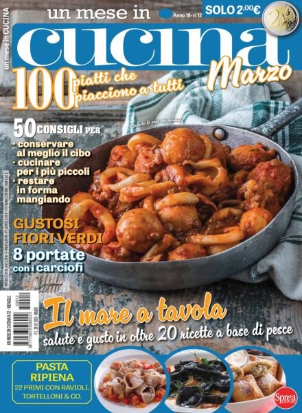 Un Mese in Cucina – Marzo 2025 Cover