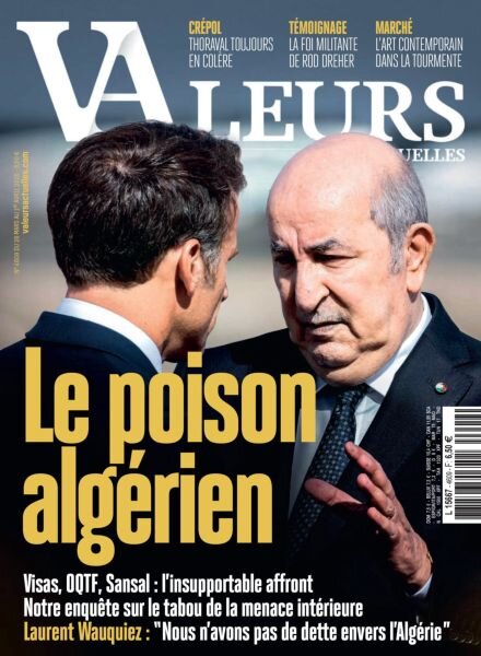 Valeurs Actuelles – 26 Mars 2025 Cover