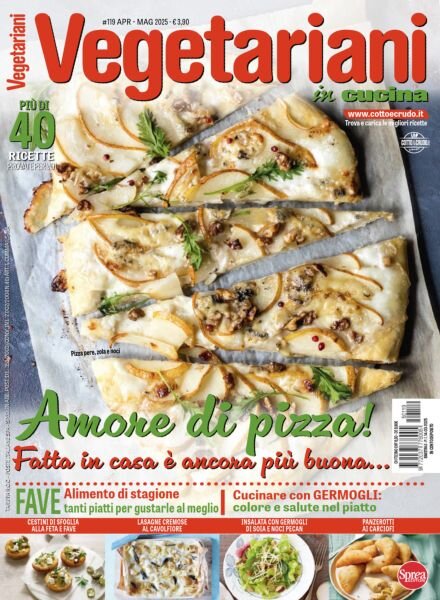 Vegetariani in Cucina – Aprile-Maggio 2025 Cover