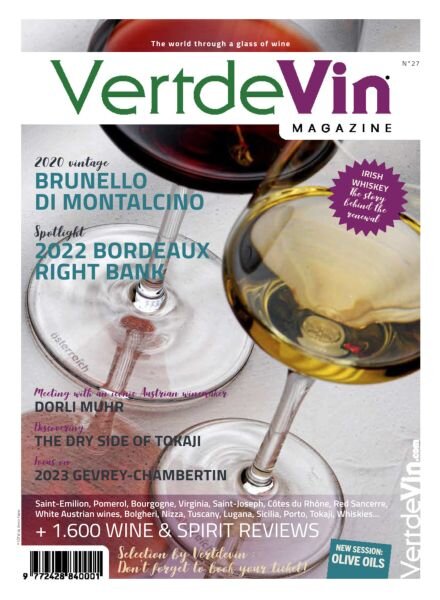 VertdeVin Magazine – Winter 2024-2025 Cover