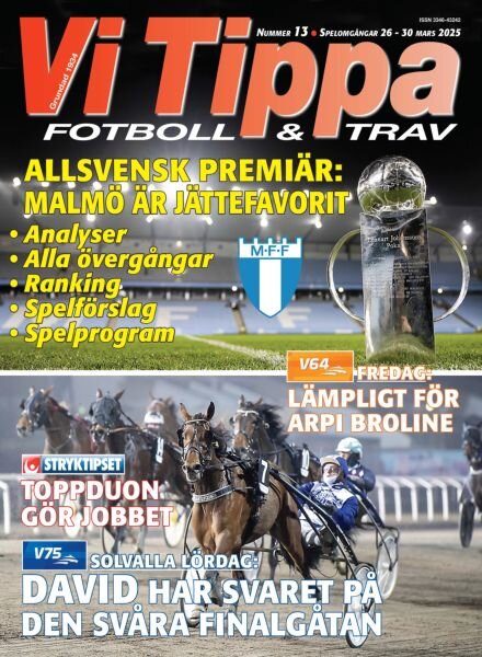Vi Tippa – 25 Mars 2025 Cover