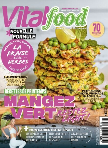 Vital Food – Avril-Mai-Juin 2025 Cover