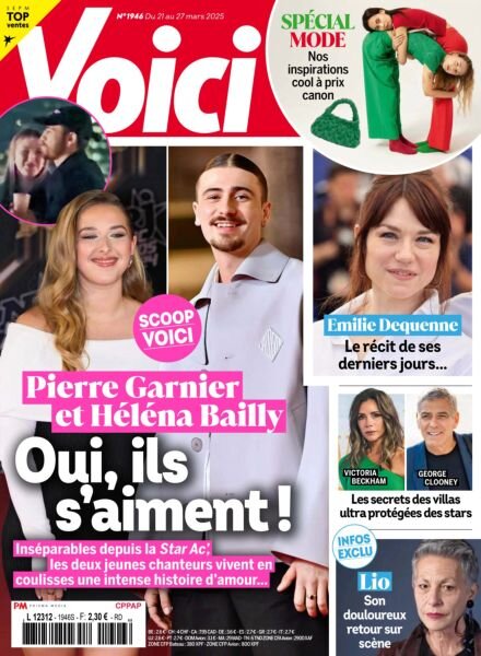 Voici – 21 Mars 2025 Cover