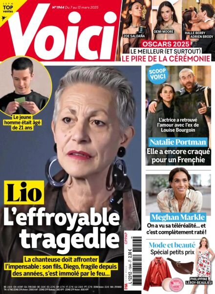 Voici – 7 Mars 2025 Cover