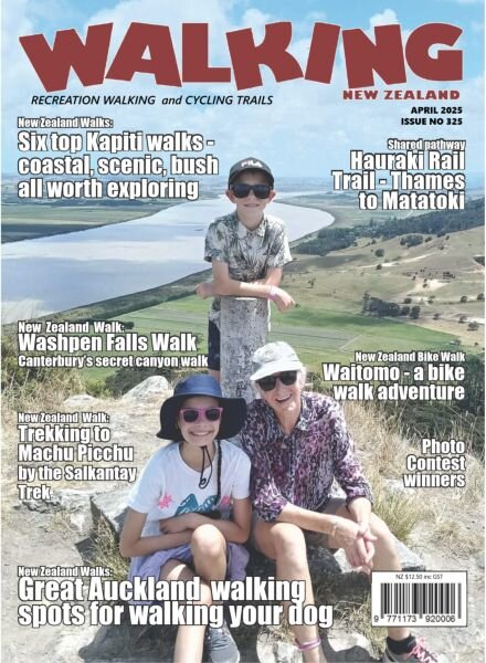 Walking New Zealand – April 2025 Cover