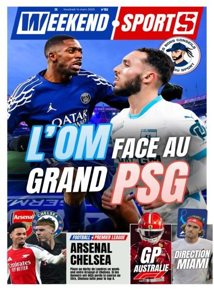 Week-end Sports – 14 Mars 2025 Cover