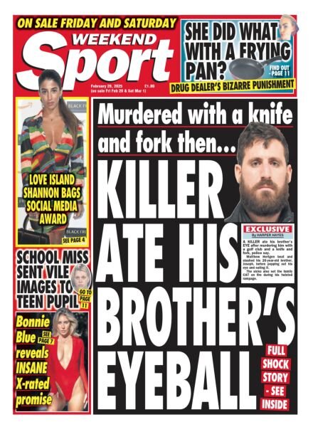 Weekend Sport – 28 February 2025 Cover