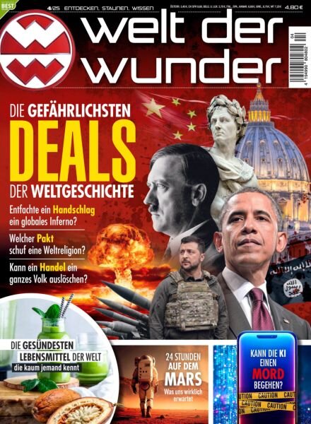 Welt der Wunder – April 2025 Cover