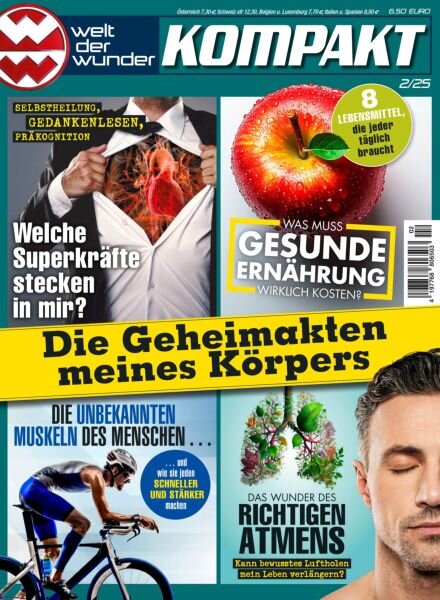 Welt der Wunder Kompakt – Marz 2025 Cover