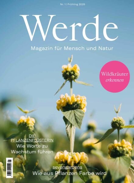 Werde – Fruhling 2025 Cover