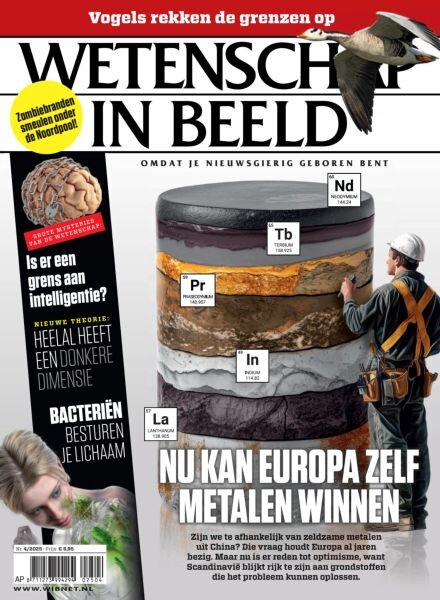 Wetenschap in Beeld – April 2025 Cover