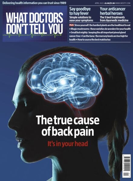 What Doctors Don’t Tell You UK – April 2025 Cover