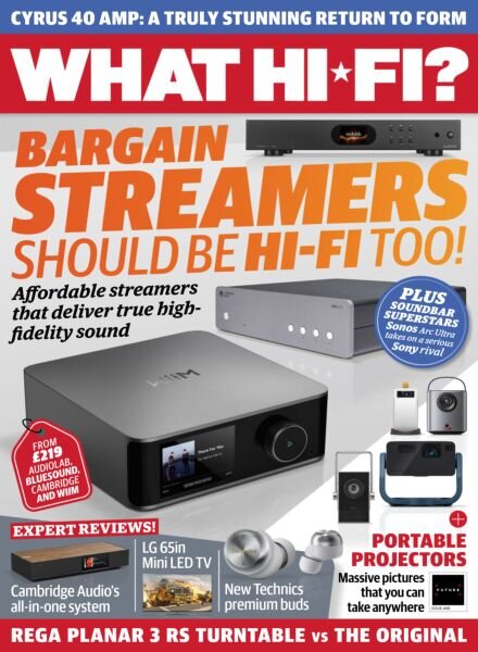 What Hi-Fi UK – April 2025 Cover