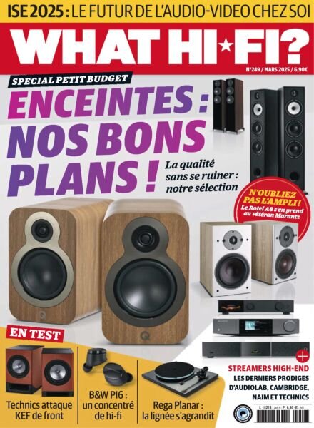 What Hifi France – Mars 2025 Cover