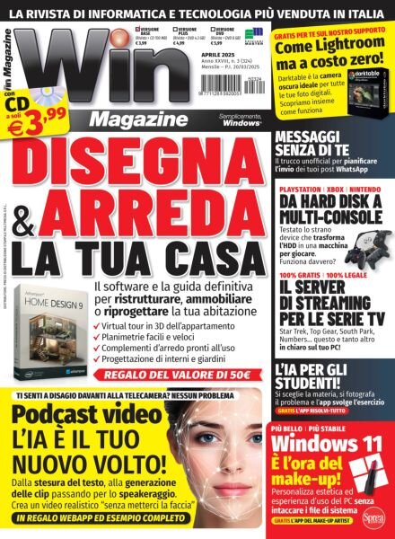 Win Magazine – Aprile 2025 Cover