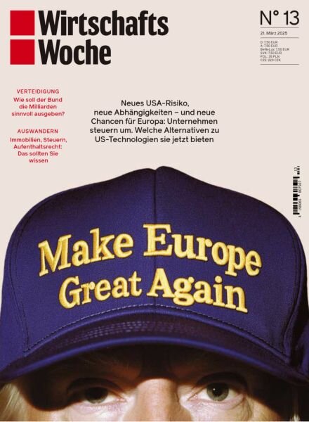 Wirtschaftswoche – 21 Marz 2025 Cover