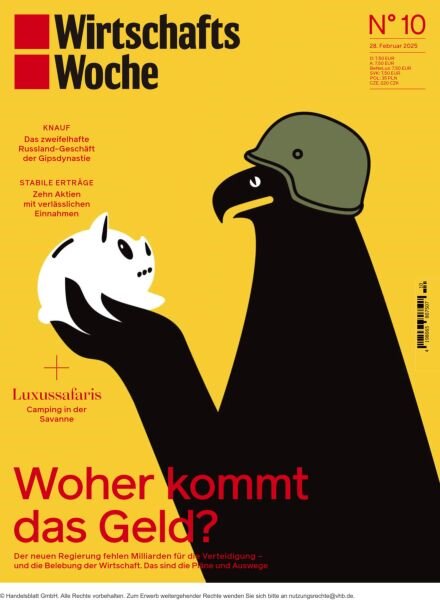 WirtschaftsWoche – 28 Februar 2025 Cover